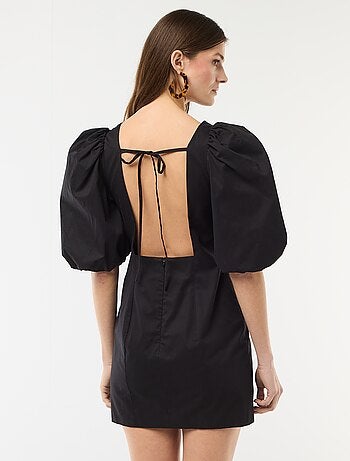 Abito a palloncino a maniche corte