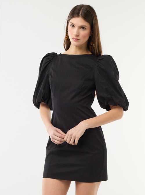 Abito a palloncino a maniche corte - Kiabi