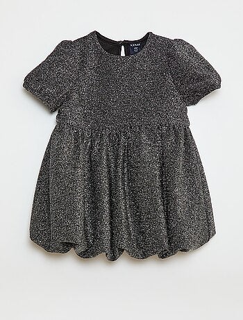 Abito a palloncino con paillettes