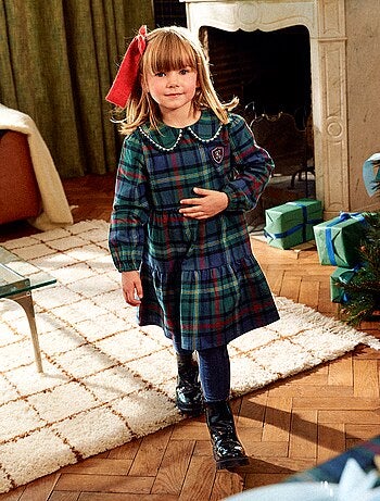 Abito a quadri 'Kiabi & Catherine Painvin' in cotone