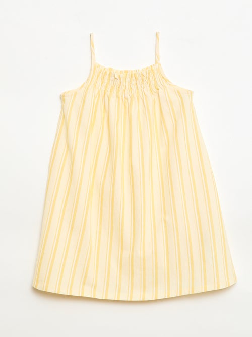 Abito a righe con bretelline - Kiabi