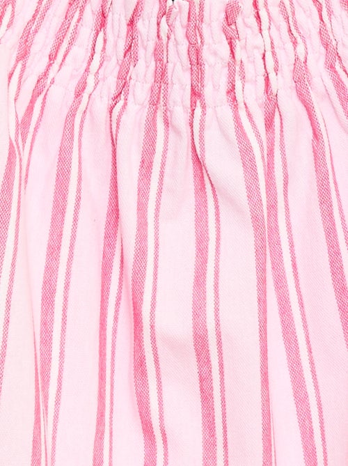 Abito a righe con bretelline - Kiabi