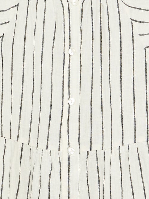 Abito a righe con taglio svasato - Kiabi