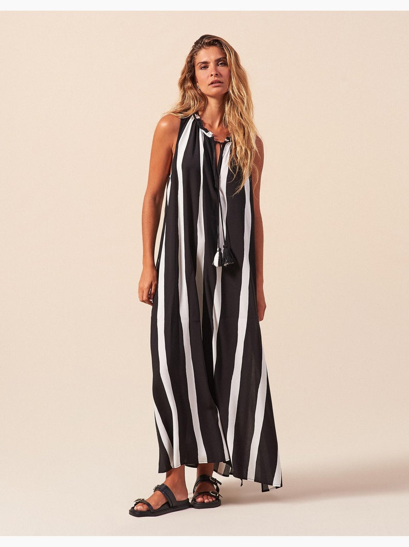 Abito a righe, MO Fashion Nero - Kiabi
