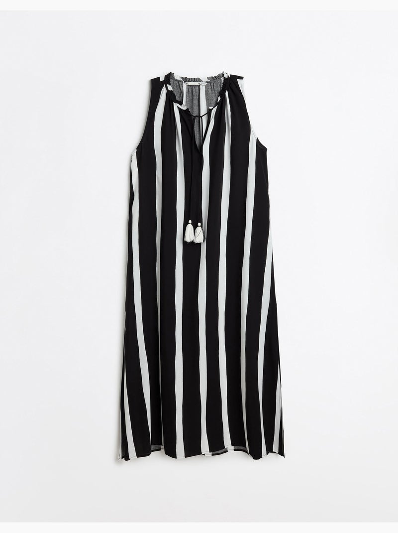 Abito a righe, MO Fashion Nero - Kiabi