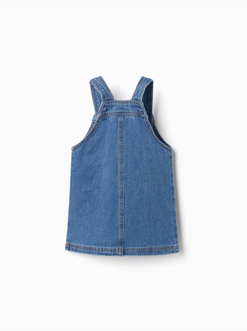 Abito a salopette in jeans con ricamo minnie - Kiabi Abito a salopette in jeans con ricamo minnie - Kiabi