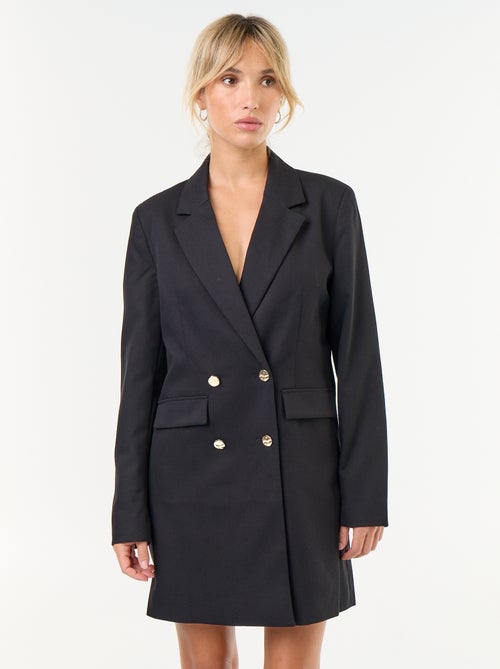 Abito blazer midi con bottoni dorati - Kiabi
