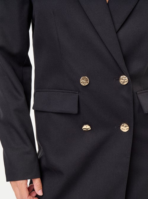 Abito blazer midi con bottoni dorati - Kiabi