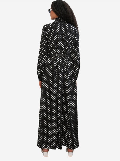 Abito chemisier maxi a pois bdart - Kiabi Abito chemisier maxi a pois bdart - Kiabi
