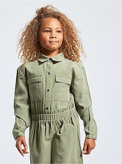 Bambina 3-12 anni - Abito chemisier - Kiabi