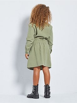 Bambina 3-12 anni - Abito chemisier - Kiabi