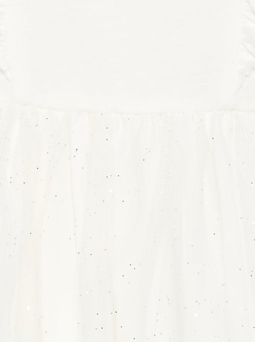 Abito con base in tulle glitterato - Kiabi Abito con base in tulle glitterato - Kiabi