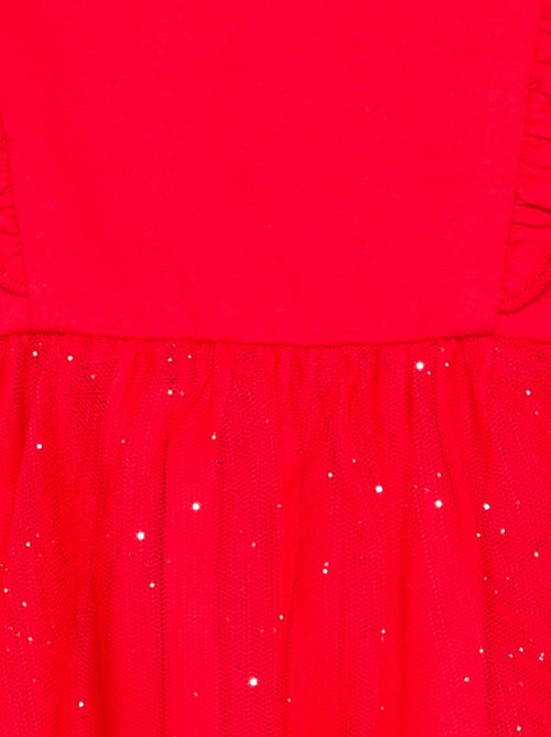 Abito con base in tulle glitterato - Kiabi Abito con base in tulle glitterato - Kiabi