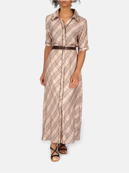 Abito con collo a camicia - Kiabi Abito con collo a camicia - Kiabi