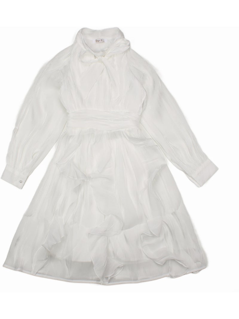 Abito con fiocchi - Kids Star Bianco - Kiabi