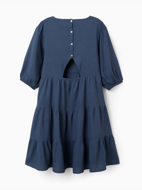 Abito con maniche a palloncino e cut-out You&Me - Kiabi