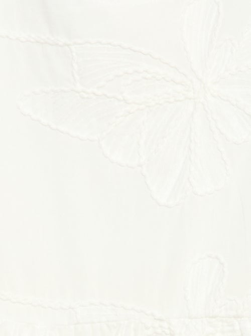 Abito con ricami fiori fantasia - Kiabi