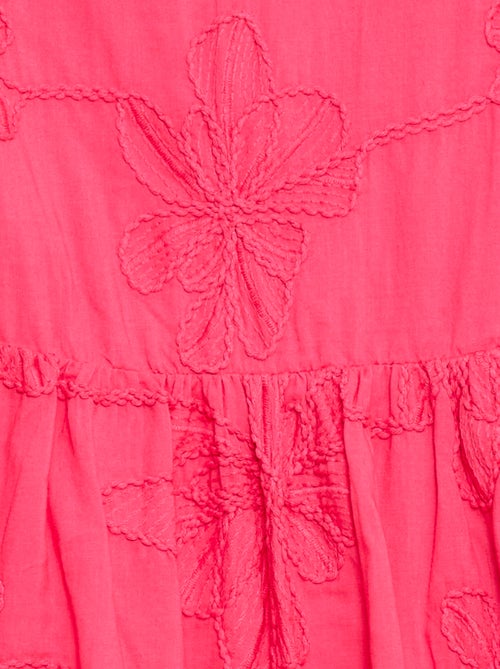 Abito con ricami fiori fantasia - Kiabi