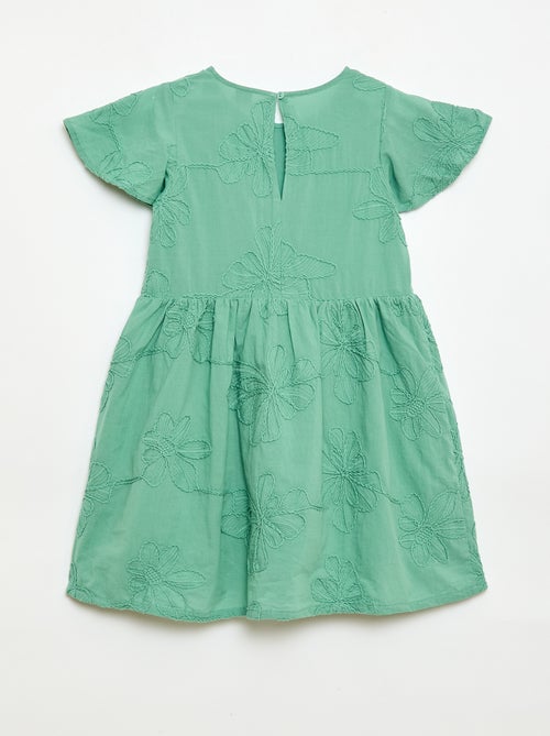 Abito con ricami fiori fantasia - Kiabi