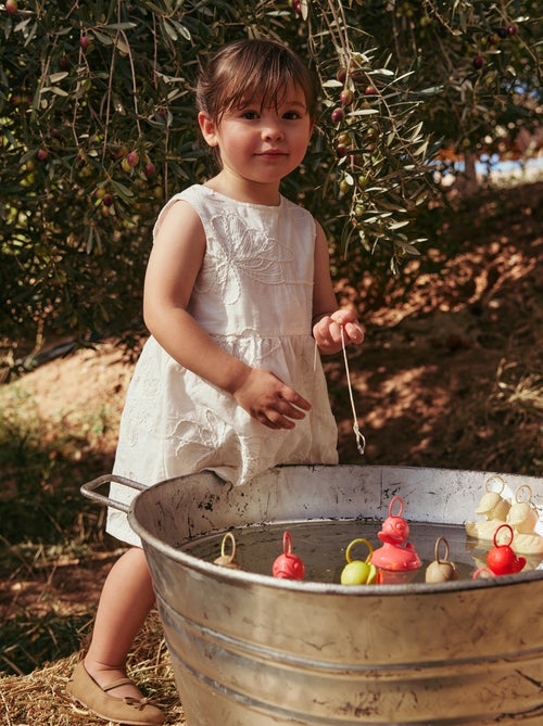 Abito con ricami floreali - Kiabi