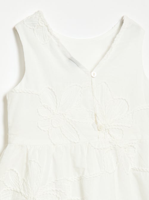 Abito con ricami floreali - Kiabi