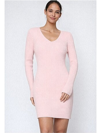 Abito con scollo a V Kebello