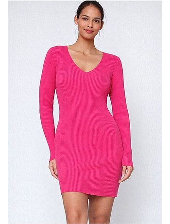 Abito con scollo a V Kebello