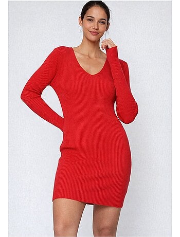 Abito con scollo a V Kebello