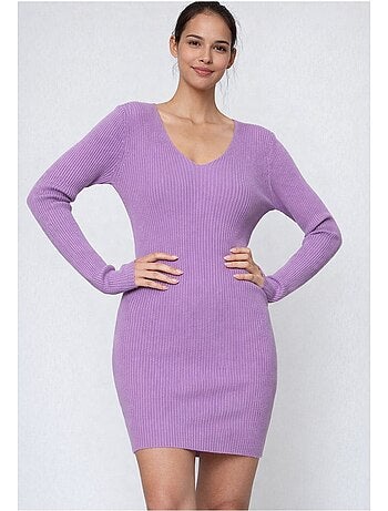 Abito con scollo a V Kebello