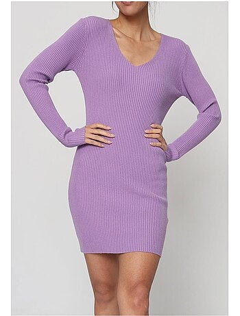 Abito con scollo a V Kebello