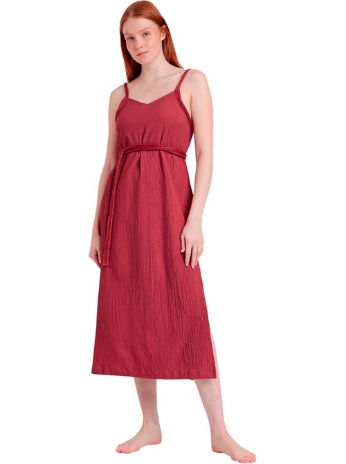 Abito con spalline in stile lino da donna ADMAS - Kiabi