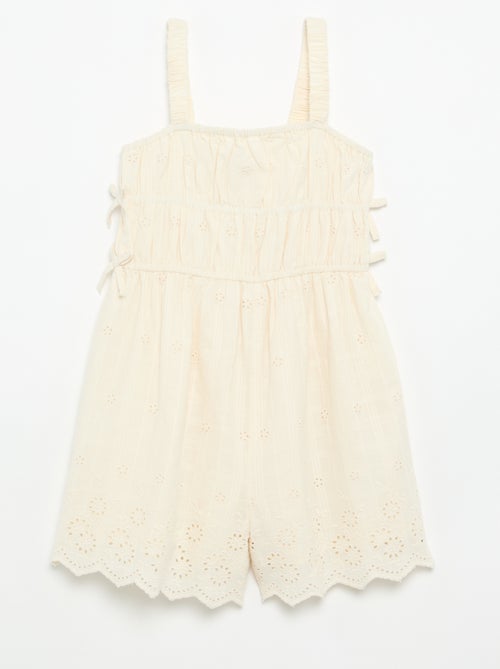 Abito con spalline sottili e ricami all over - Kiabi