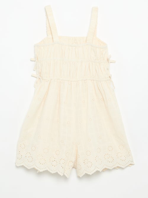 Abito con spalline sottili e ricami all over - Kiabi
