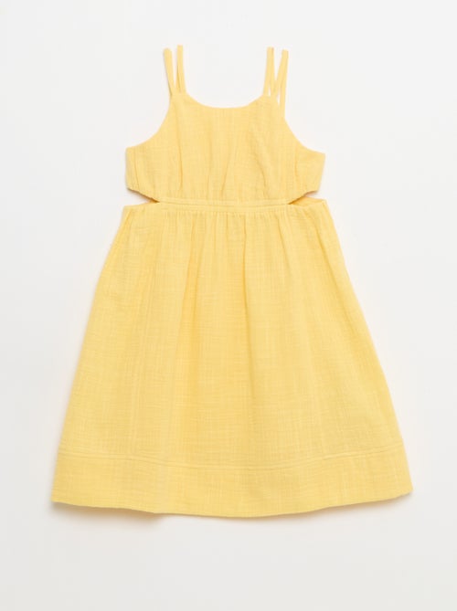 Abito con spalline sottili non regolabili + spacchi laterali - Kiabi