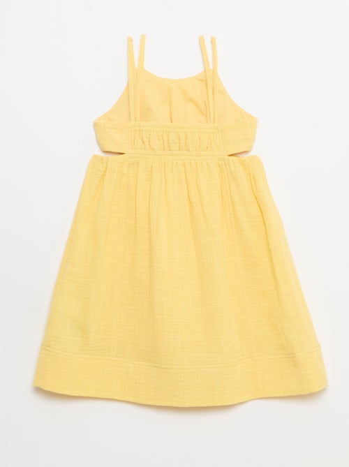 Abito con spalline sottili non regolabili + spacchi laterali - Kiabi