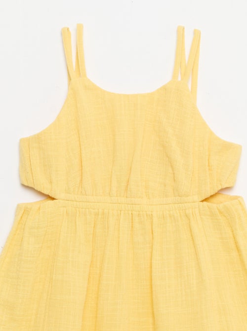 Abito con spalline sottili non regolabili + spacchi laterali - Kiabi