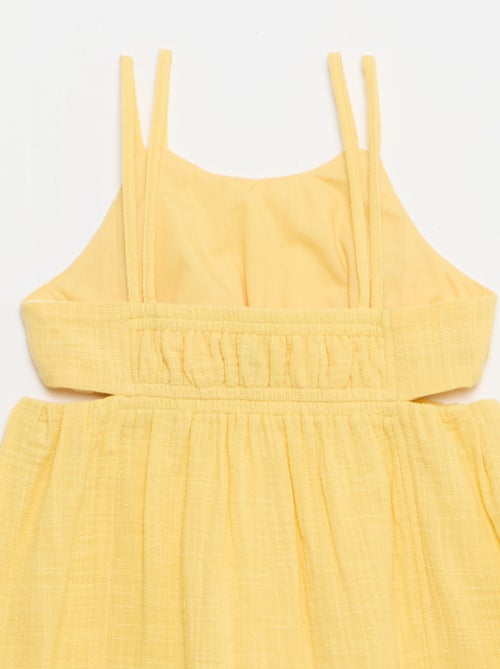 Abito con spalline sottili non regolabili + spacchi laterali - Kiabi