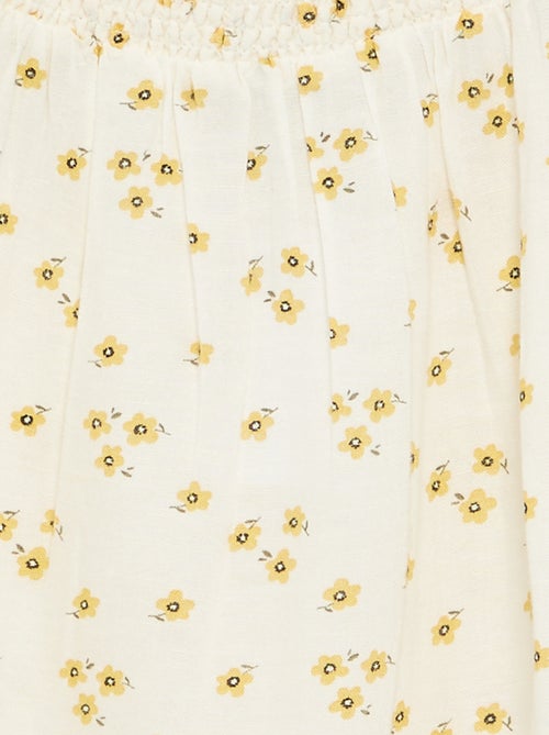 Abito con stampa all-over e spalline sottili - Kiabi