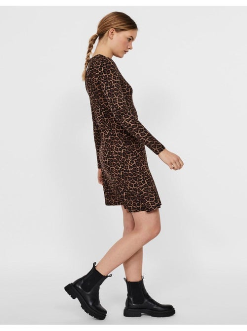 Abito corto, collo rotondo Vero Moda - Kiabi