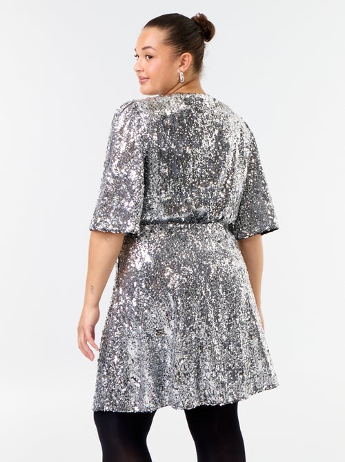 Abito corto con paillettes - Kiabi