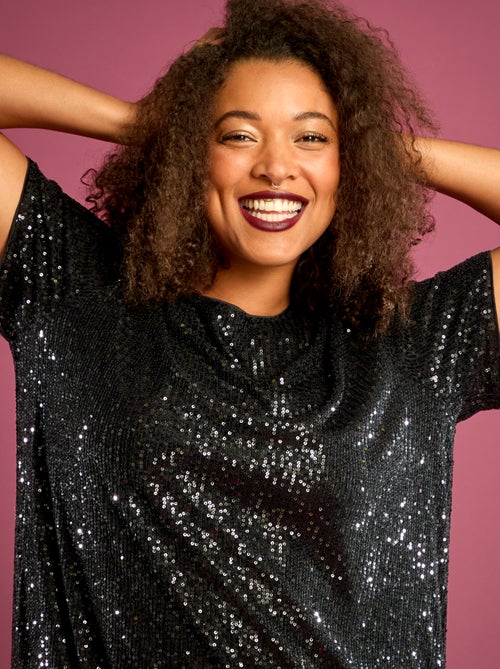 Abito corto con paillettes - Kiabi