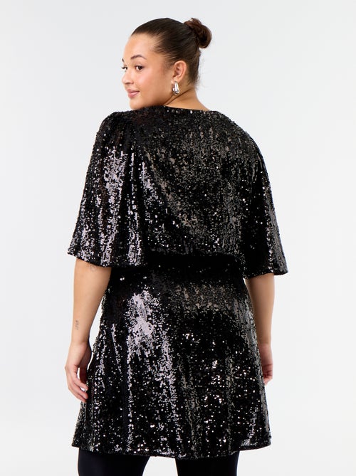 Abito corto con paillettes - Kiabi