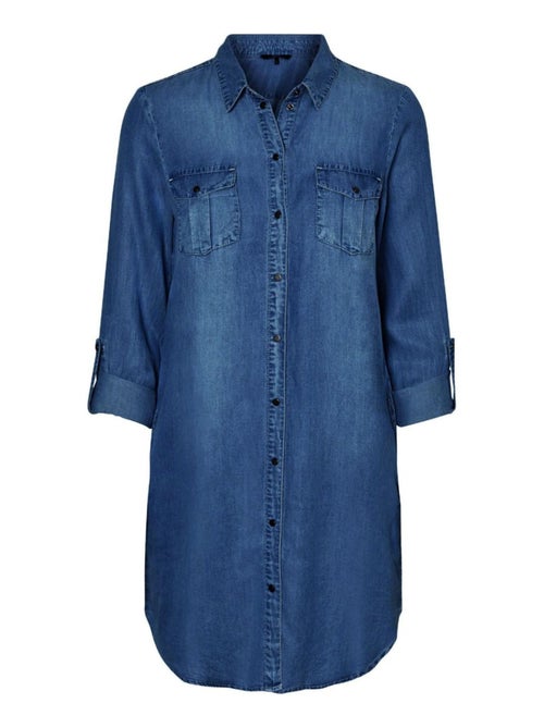 Abito corto in denim Vero Moda - Kiabi