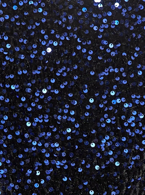 Abito corto in velluto con paillettes - Kiabi