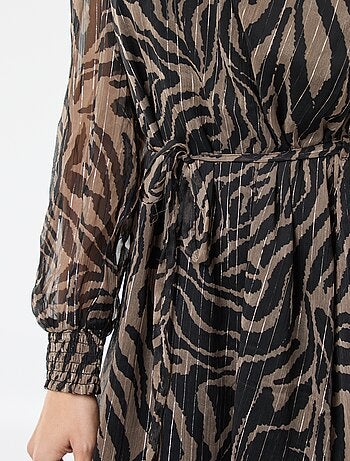 Abito corto 'JDY' in voile con fili brillanti