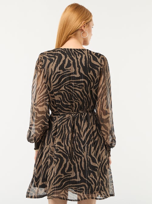 Abito corto 'JDY' in voile con fili brillanti - Kiabi