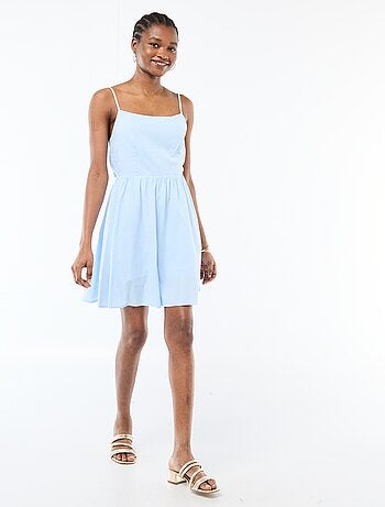 Abito corto spalline sottili