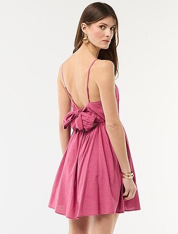 Abito corto spalline sottili