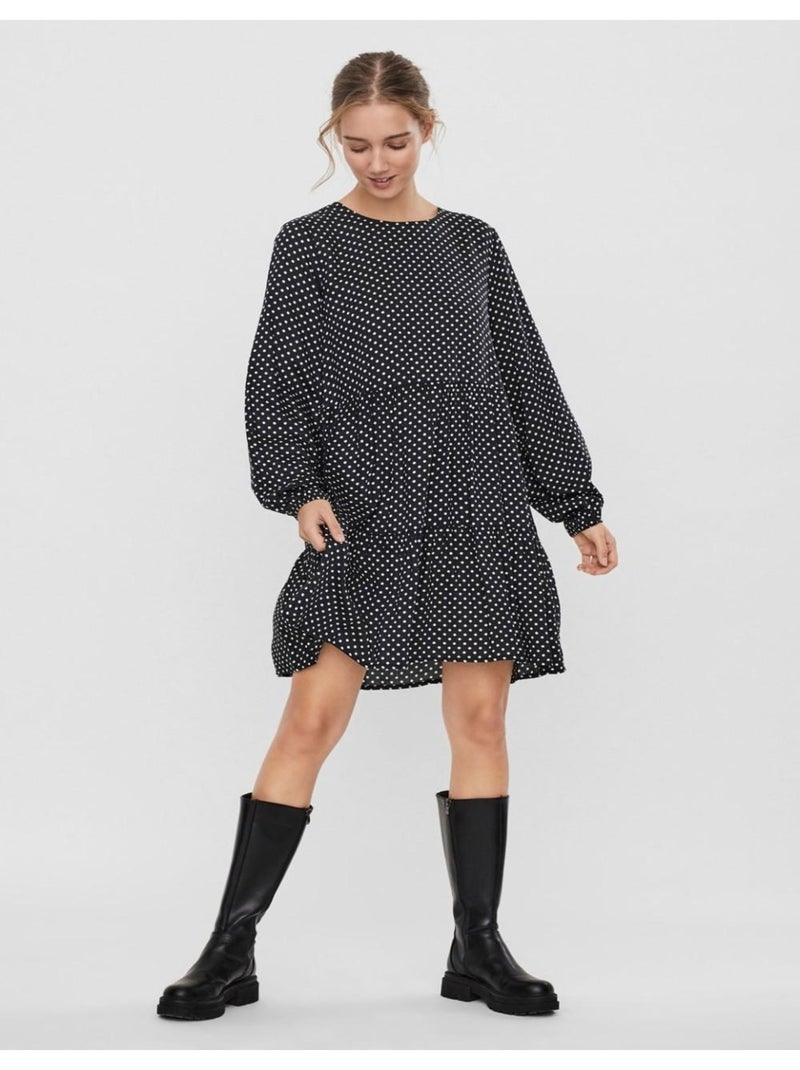 Abito corto Vero Moda Nero Nero - Kiabi