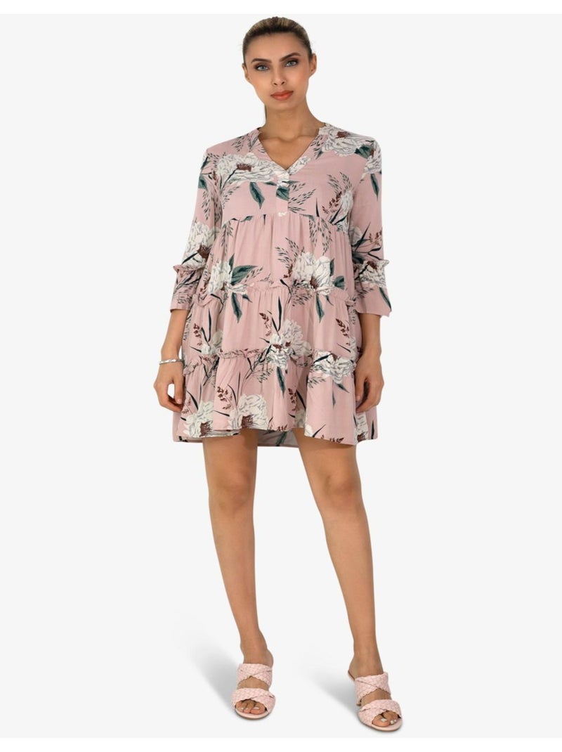 Abito corto Vero Moda Rosa - Kiabi